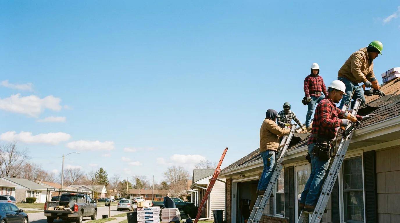 Roofing in Churubusco, IN near me